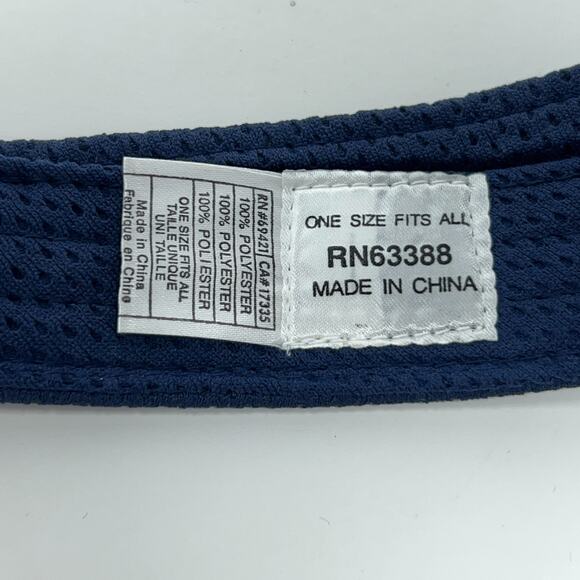 Denver Broncos Visor Hat Cap NFL Football Jersey Mesh Strapback Blue - Picture 9 of 10